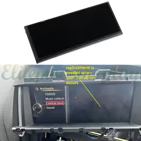 For BMW F25 F26 X3 X4 NBT EVO NAV 8.8" LCD Display LQ088K5RZ05 ALPINE AL2566 Radio Screen Repair