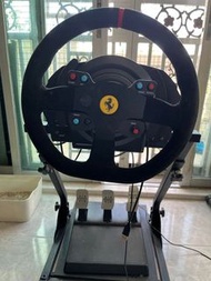 Thrustmaster T300 Ferrari Integral Racing Wheel Alcantara Edition連腳踏連車架