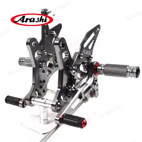 Arashi V1.0 CNC Adjustable Rearset Footrests Foot Rest Pegs For Suzuki SV 650 SV650S SV650X SV650 20