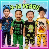 Baju Tidur Budak Lelaki Pyjamas Kids Boy Pajamas Kids Nightwear Sleepwear Baju Budak Lelaki