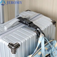 JEROMY Luggage Straps, Nylon Suitcase Bag Straps Travel Baggage Ties, Portable Belts Baggage Lock Ho