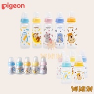 Pigeon Slim Neck Peristaltic Threaded Nipple Newborn Baby Bottle PP BPA Free Pigeon Bottle Botol Sus