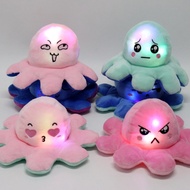 Octopus Doll Patung Sotong Berlampu Octopus Toy Plush TIKTOK Bipolar Plushie Stuffed Gifts Kids Patu