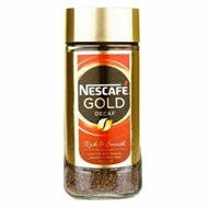Nescafe Coffee Gold Decaf 100g in Bottle for Drink