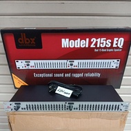 DBX 215S STEREO EQUALIZER 2X15 BAND 215 SILVER