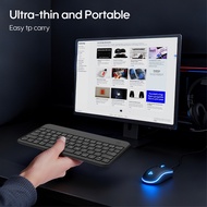 Wireless Bluetooth Keyboard Portable Rechargeable For iPad IOS Android Tablet,iMac,Windows Desktop