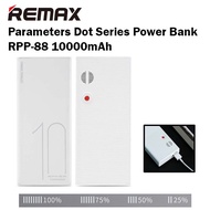 Remax RPP-88 10000mAh Parameters Power Bank Dot Powerbank Portable Charger Phone