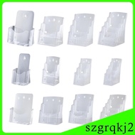 [Szgrqkj2] Acrylic Brochure Holder, Flyer Holder, Rack, Countertop Organizer, Brochure Holder for Brochures