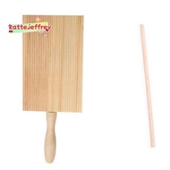 Italian Gnocchi Board Wood Kitchen Baking Tool Pasta Maker Professional
