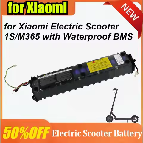 10S3P 36V 6.6-10.5Ah for Xiaomi Electric Scooter 1S/M365 Rechargeable Lithium Battery Pack with Wate