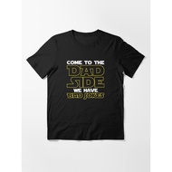 Best Dad Funny Star Dad Wars Dad side we have bad jokes Essential T-Shirt