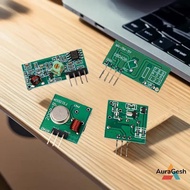[AuraGesh] 433MHZ 315MHZ Transmitter Module Receiver Link Module Wireless Transmitter Module For ARM