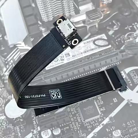 For M.2 NVMe to OCuLink SFF-8611 SFF-8612 Female Adapter Cable for PC Laptop External PCIe 4.0 SSD G