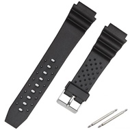 18mm 20mm 22mm Black Rubber Silicone Watchband with Buckle for  G-SHOCK Watch Straps belt H2Z5
