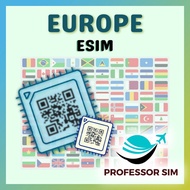 Europe Travel ESIM - (multi countries) Switzerland / Italy / France / Germany / Iceland / UK etc. - 