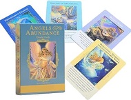 F.curella Tarot Cards for Beginners, 44 Tarot Deck and Oracle Deck, The Angels of Abundance Oracle Cards Tarot Cards with Meanings on Them and Angel Tarot Cards with e-Guide Book