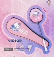 Victor Hello Kitty Raket Badminton ARS-KT Authentic| Raket Hello Kitty