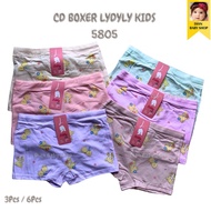 Girls' Boxer Briefs ((LYDYLE 5805)) CD Kids Girl | Female.