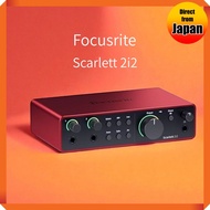 Focusrite Scarlett 2i2 4th Gen USB Audio Interface