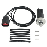 Fuel Pressure Sensor with Repair Wiring Compatible with 2012-2016 Ford F250 F350 F450 F550 Super Dut