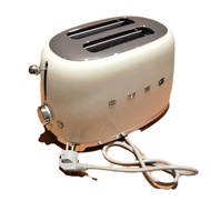 SMEG SMEG Retro Toaster Stainless Steel Toaster Doss Stove Breakfast TSF01