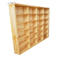 KAYU 1.32 Scale Diecast Rack - 24. Wooden Diecast Display Box