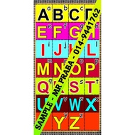 Alphabet/A to Z/alphabet charts/huruf/abjad