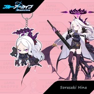 GANTUNGAN Blue Archive Sorasaki Hina Keychain | Hina Blue Archive Keychain | Blue ArchiveKeychain