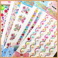 WOOW Gem Sticker Jewels Rhinestones for  Selfs Adhesive Stick on Gem for Face