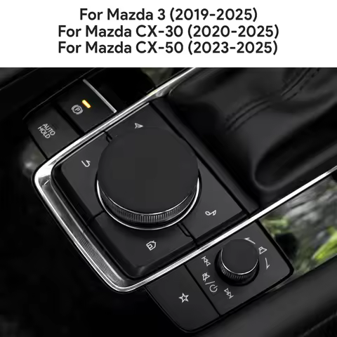 Top Suede Trim Sticker For Mazda 3 Axela 2019-2025 CX30 CX-30 2020-2025 CX50 CX-50 2023-2025 Car Cen