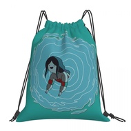 BMO Adventure Time Finn Jake TV Drawstring Bags Travel Waterproof Storage Organize Bundle Pocket Rope Bag