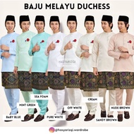 [S-XL] Slim fit Duchess | Baju Melayu Duchess | Duchess Baju Melayu Slim Fit | Baju Nikah Putih | Ba