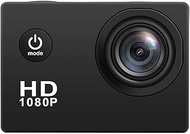 Outdoor Cycling Waterproof Sports Camera 1080P Digital Camera Sports DV (Color : Black, Model : AT-J