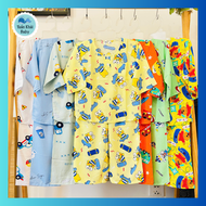 (5-45Kg)- Bộ Đồ Ngủ Bé Trai vải Tôn Tay Dài  - Nhiều Size 1-14 cho bé 5-45kg - đồ bộ bé Trai - đồ tô