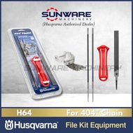 HUSQVARNA File Kit Equipment H64-.404" for Chainsaw ( 288XP 390XP 395XP 3120XP)