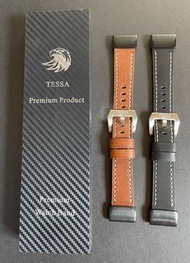 Garmin Fenix 7x Quick  Fit Italy Leather Watch Band 快拆意大利皮帶