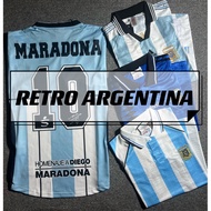 *Retro* Argentina Retro Jersey Messi Jersey Maradona Jersey Classic Argentina