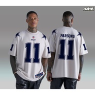 OVERLIMIT TSHIRT AMERICAN FOOTBALL T-SHIRT | Oversized T-Shirt | STREETWEAR | DALLAS COWBOY 11 WHITE