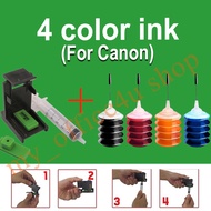 3 In 1 Ink Refill Tool Refill Ink Kit Absorption Refill Pumping Tool for Canon 740 741 745 746 810 8