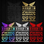 Honda Motorcycle Car Sticker Honda Badge Wings Waterproof Sun Protection Reflective Sticker For Honda Motorcycle Car Conversion