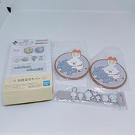 Pokemon 一番賞炎兔兒 妙喵杯墊  比卡超 木木梟 波加曼電線收納器