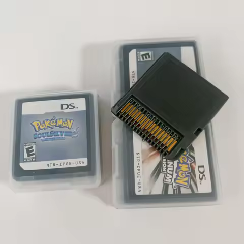 NDS Retro Video Game Card, Pokémon Series Games: Pearl/Diamond/Soul Silver/Gold Heart Platinum, US E