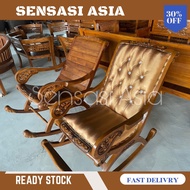 KERUSI GOYANG KAYU JATI KERUSI KAYU JATI KERUSI MALAS LAZY CHAIR TEAK WOOD