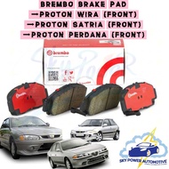 BREMBO PROTON WIRA / PROTON SATRIA / PROTON PERDANA V6  BRAKE PAD (FRONT)