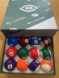 ลูกพูล เกรดAAAA ขนาดมาตรฐาน 57มม. Pool Ball A Quality 57mm.