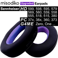 misodiko Upgraded Ear Pads Cushions Replacement for Sennheiser PC37X PC38X, HD599, HD598, HD595, HD5