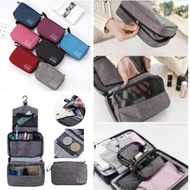 KS76 Oxford Travel Toiletries Wash Bag/ Cosmetic Bag / Toiletry Bag - Purple