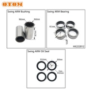 ஐ OTOM Motocross Swing ARM Roller Bearing Oil Seal Bushings Shock Suspension Parts Hk2212 Para