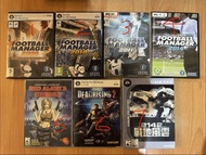 二手PC Game (Football Manager, Red Alert, Dead Rising, 戰地風雲）