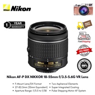 Nikon AF-P DX NIKKOR 18-55mm f/3.5-5.6G VR Lens ( 1 Year Warranty )